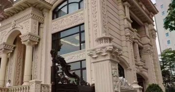 绍兴黄金麻别墅外墙异形定制