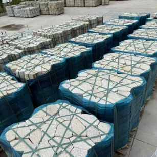 绍兴黄金麻冰裂纹 碎拼