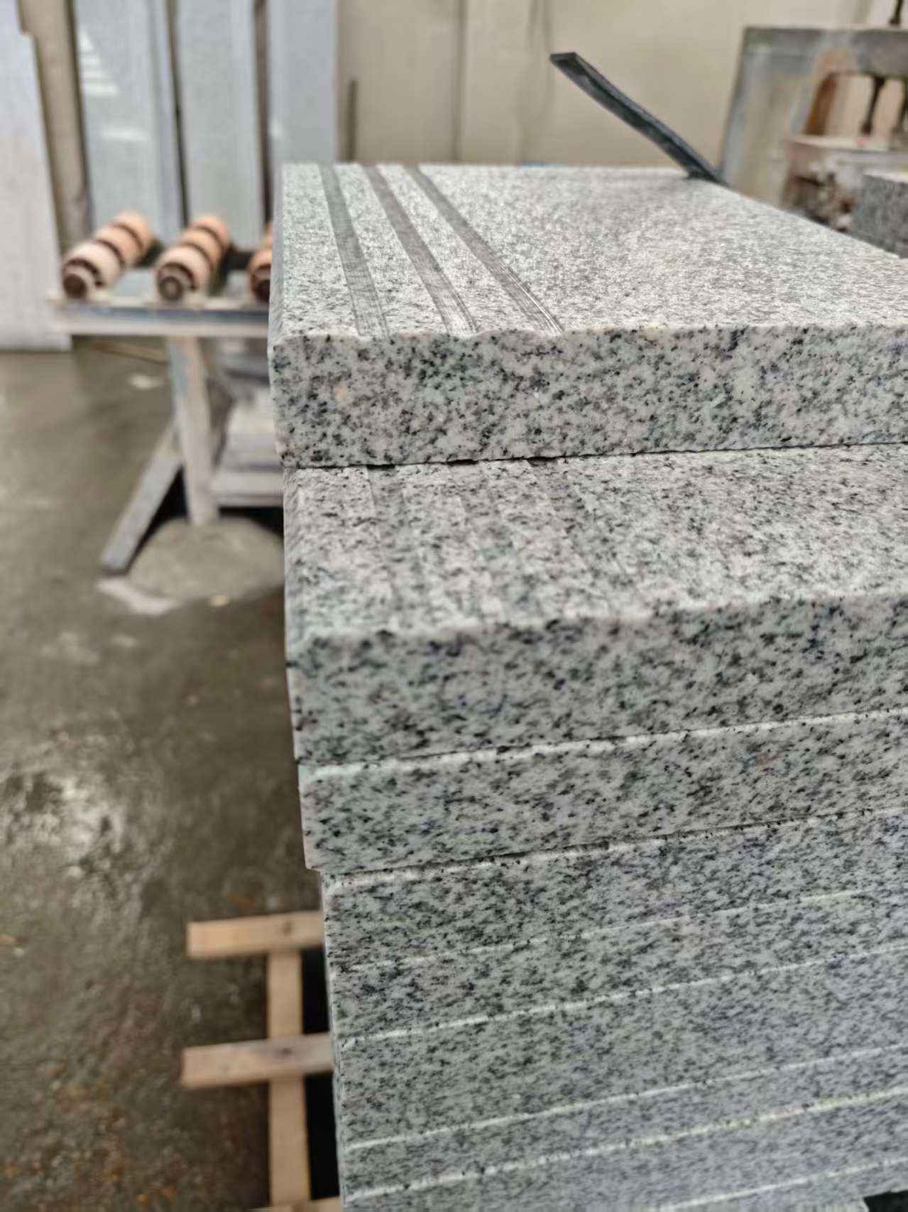 绍兴芝麻白楼梯踏步