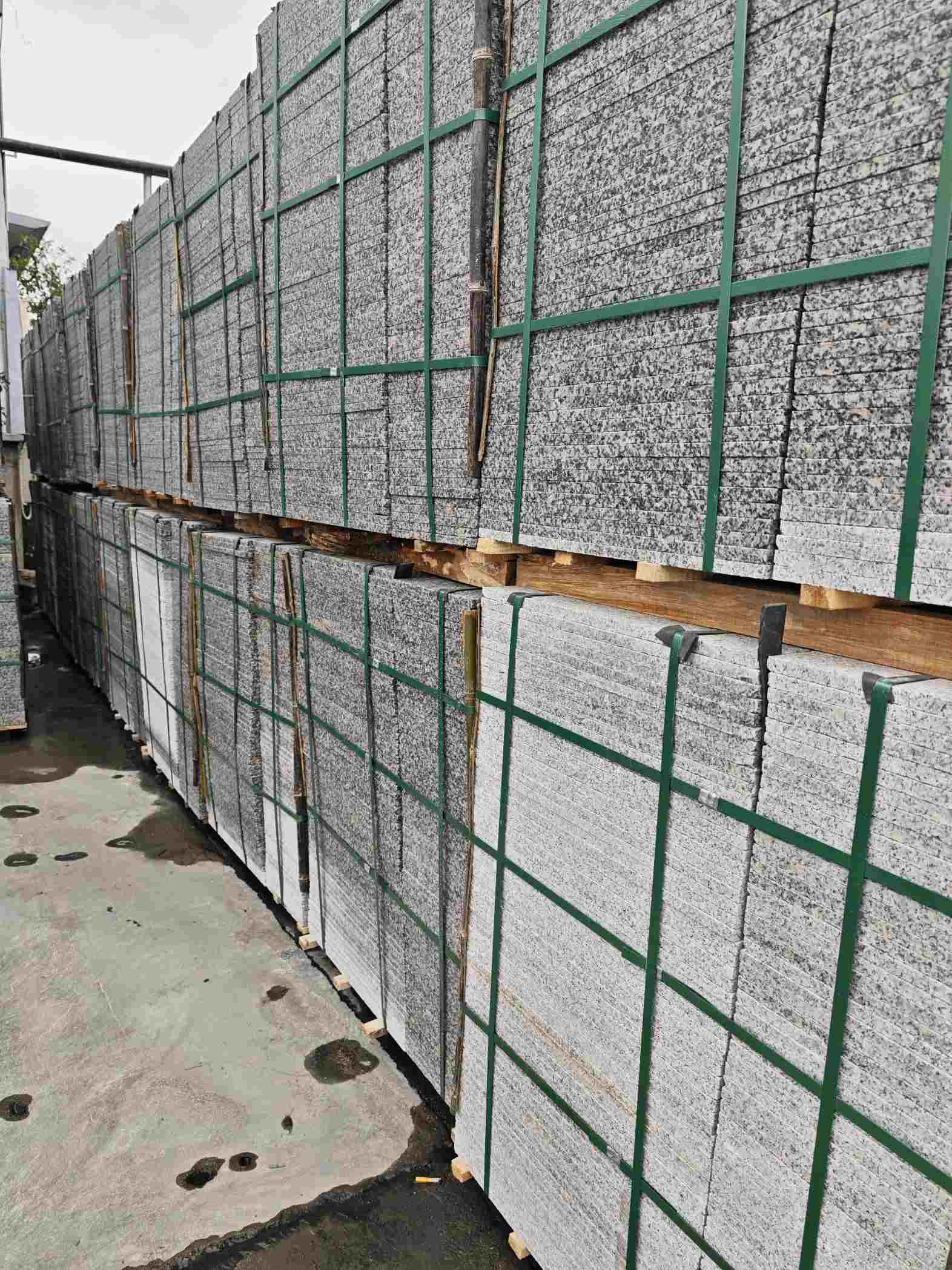 绍兴芙蓉白地铺石，石材地铺石