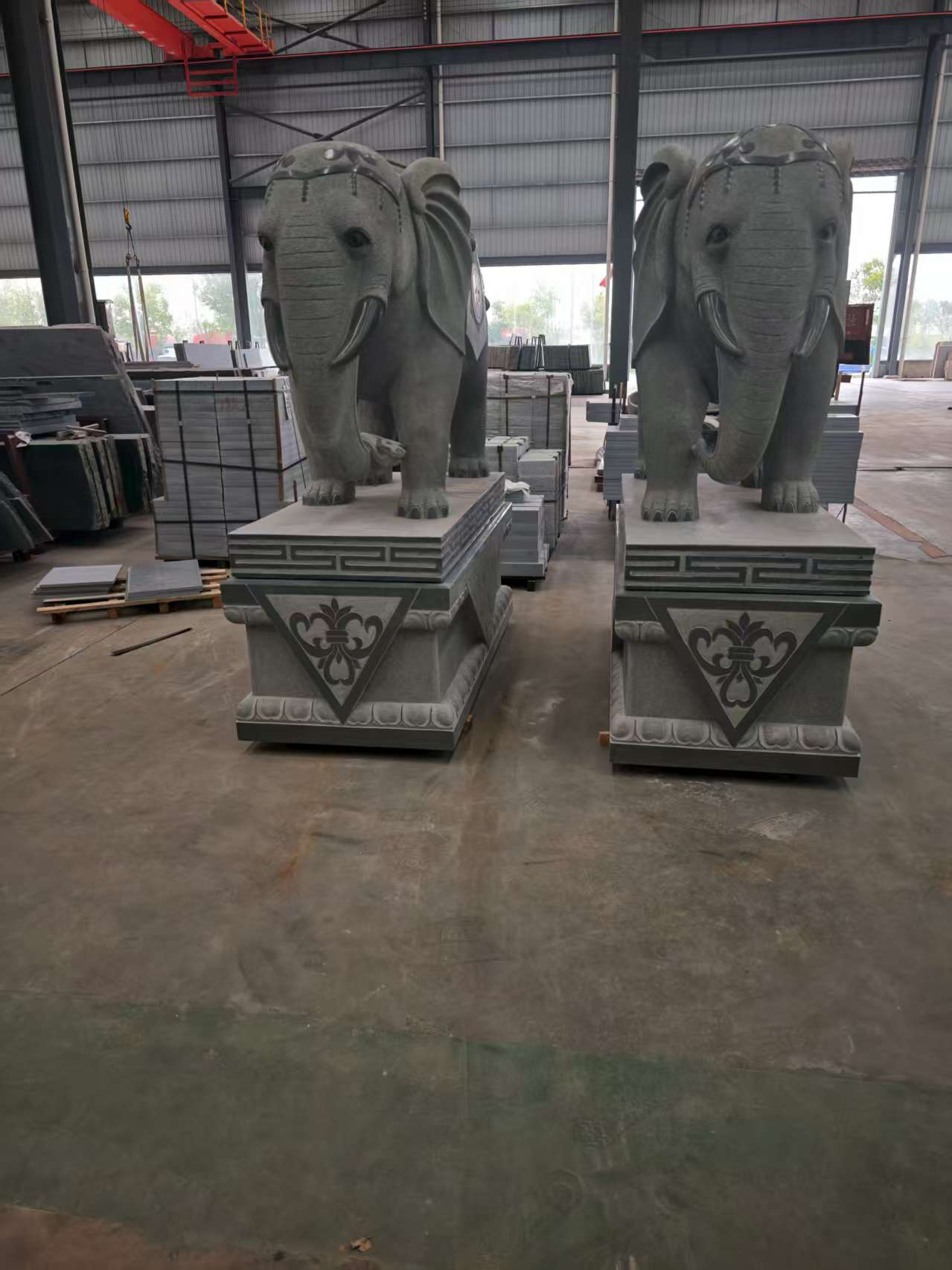 绍兴芝麻灰花岗岩对象 芝麻白芝麻灰大象